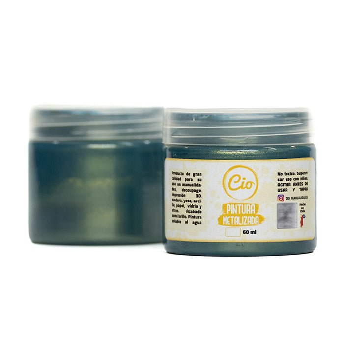 Pintura Metalizada 60ml, 32 colores a elección - Cio Manualidades