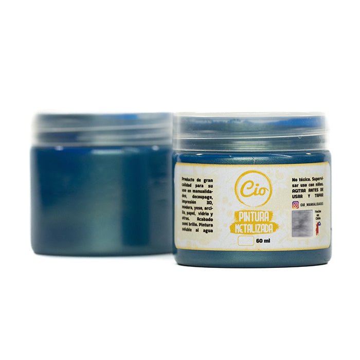 Pintura Metalizada 60ml, 32 colores a elección - Cio Manualidades
