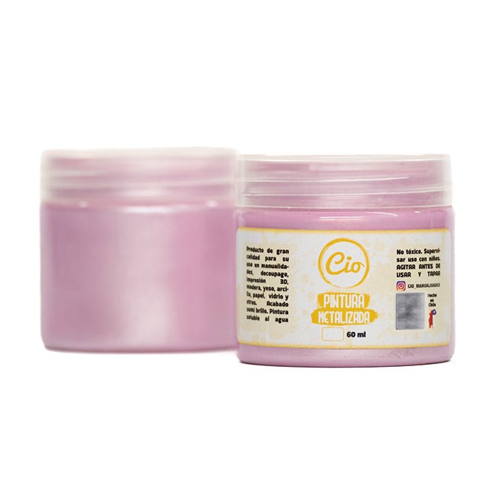 Pintura Metalizada 60ml, 32 colores a elección - Cio Manualidades
