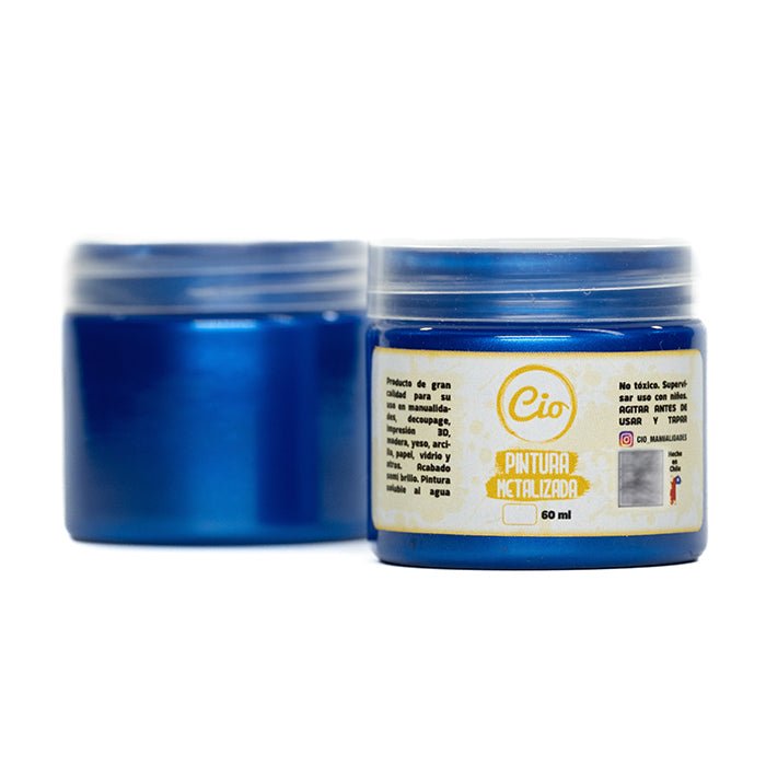 Pintura Metalizada 60ml, 32 colores a elección - Cio Manualidades