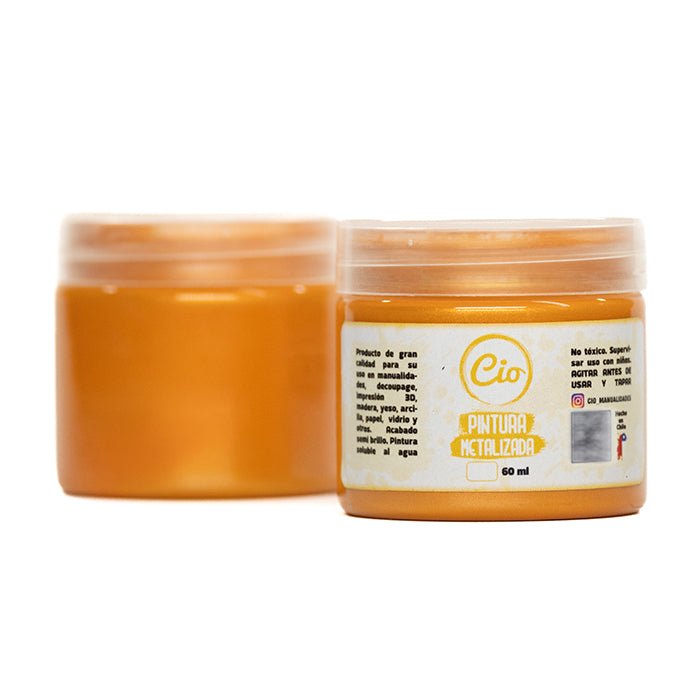 Pintura Metalizada 60ml, 32 colores a elección - Cio Manualidades