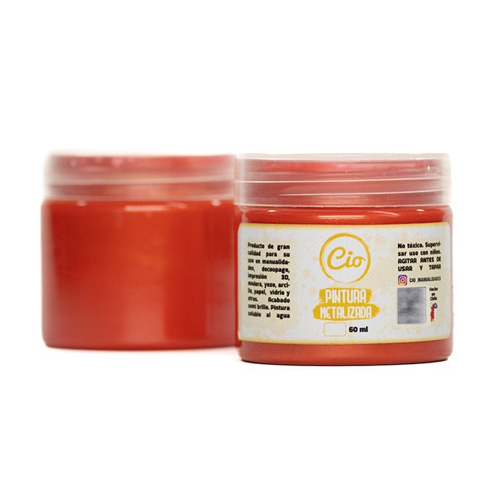 Pintura Metalizada 60ml, 32 colores a elección - Cio Manualidades
